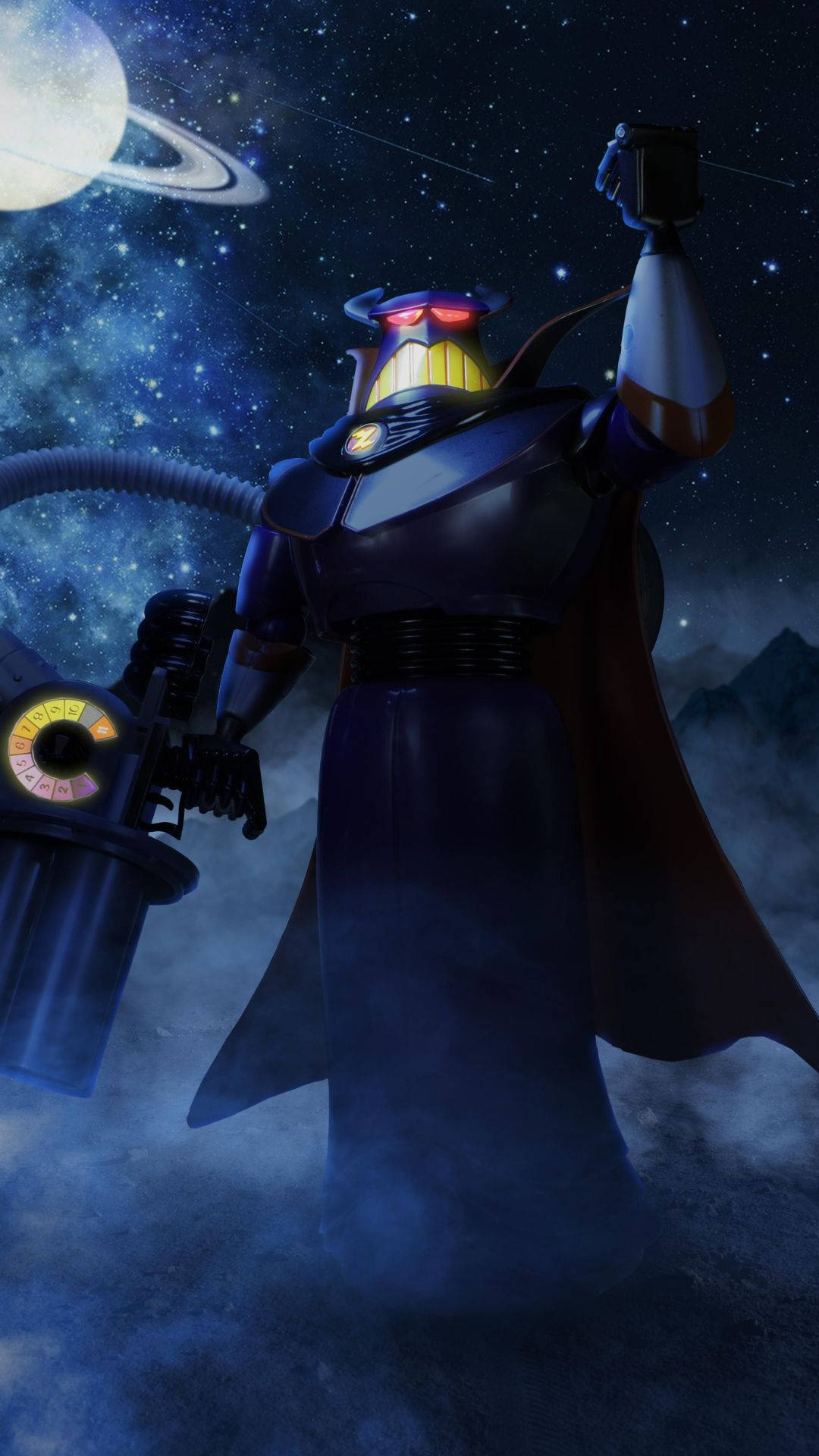 Emperor Zurg In Space Background