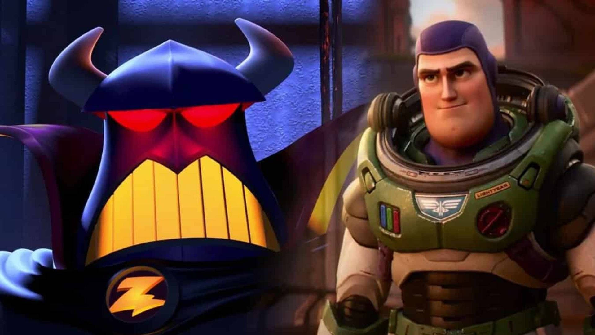 Emperor Zurg With Buzz Lightyear Background