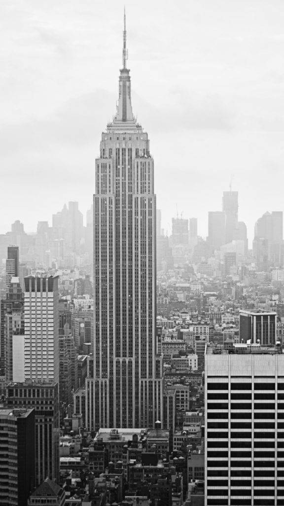 Empire State Building In New York Iphone Background