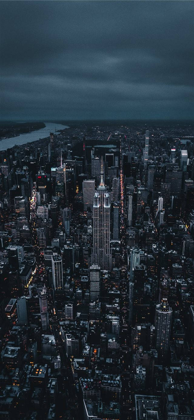 Empire State Building Iphone Ios 10 Background