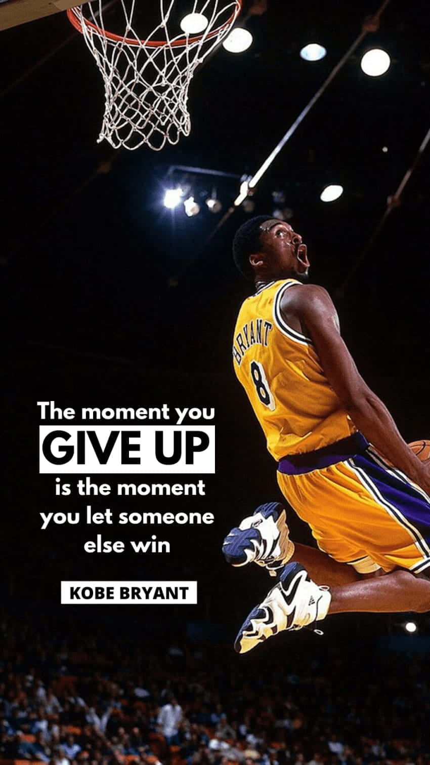 Empower Yourself By Having The Mamba Mentality Background