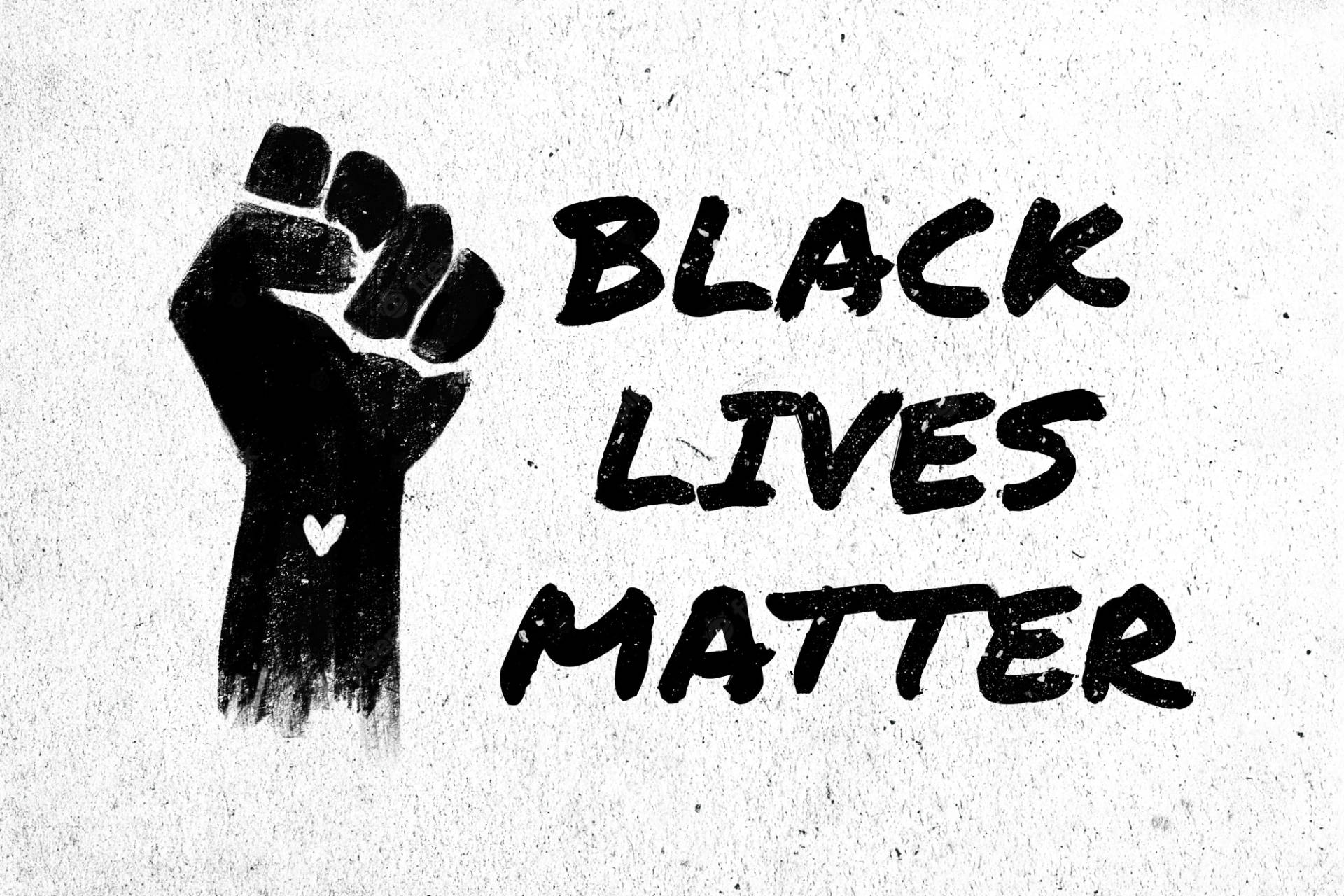 Empowering Symbol Of Black Lives Matter Movement