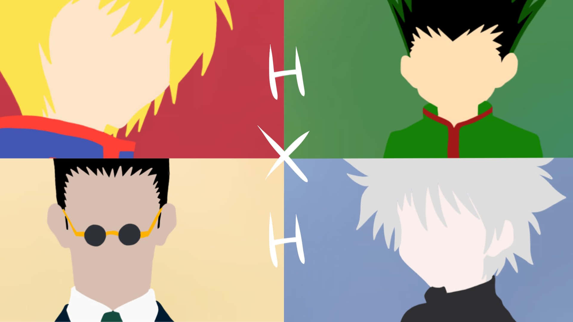 Empowering The Fighters In Hunter X Hunter Background