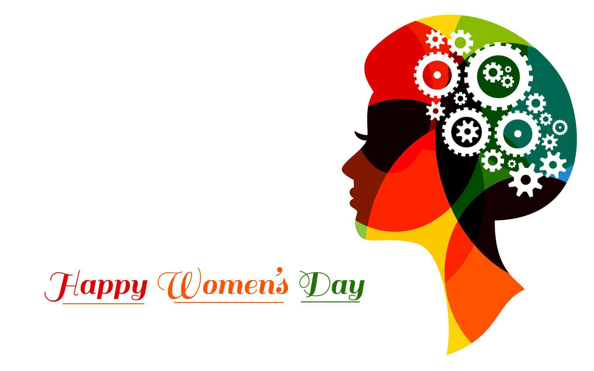 Empowerment Happy Womens Day Background