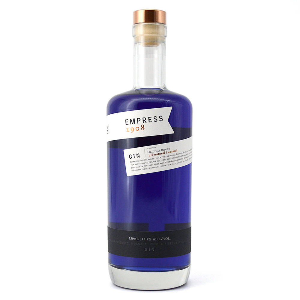 Empress 1908 Gin On White Background Background