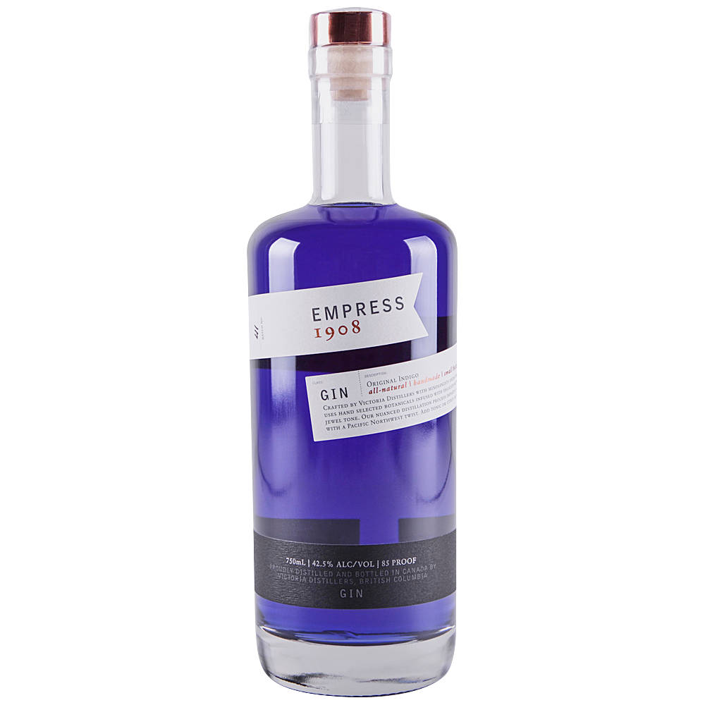 Empress 1908 Gin On White Background