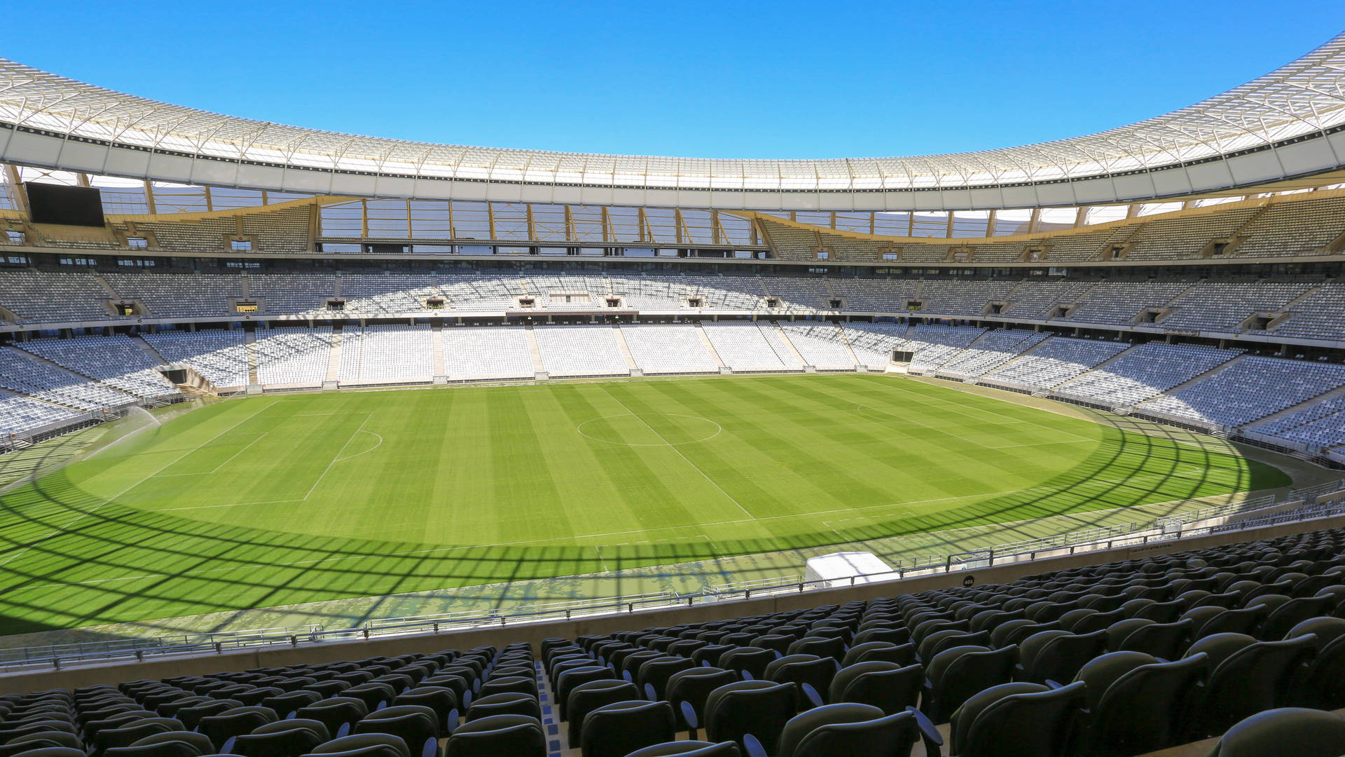 Empty Cape Town Stadium Background