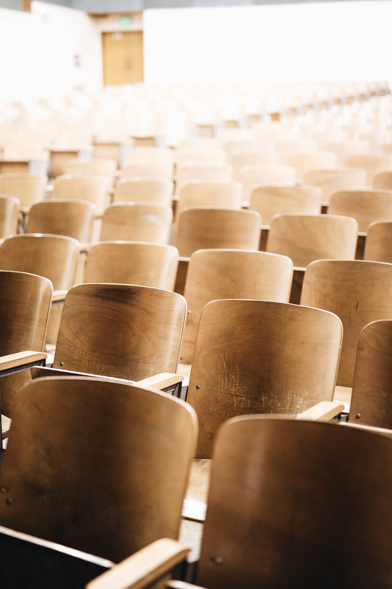 Empty Chairs In Classroom Education