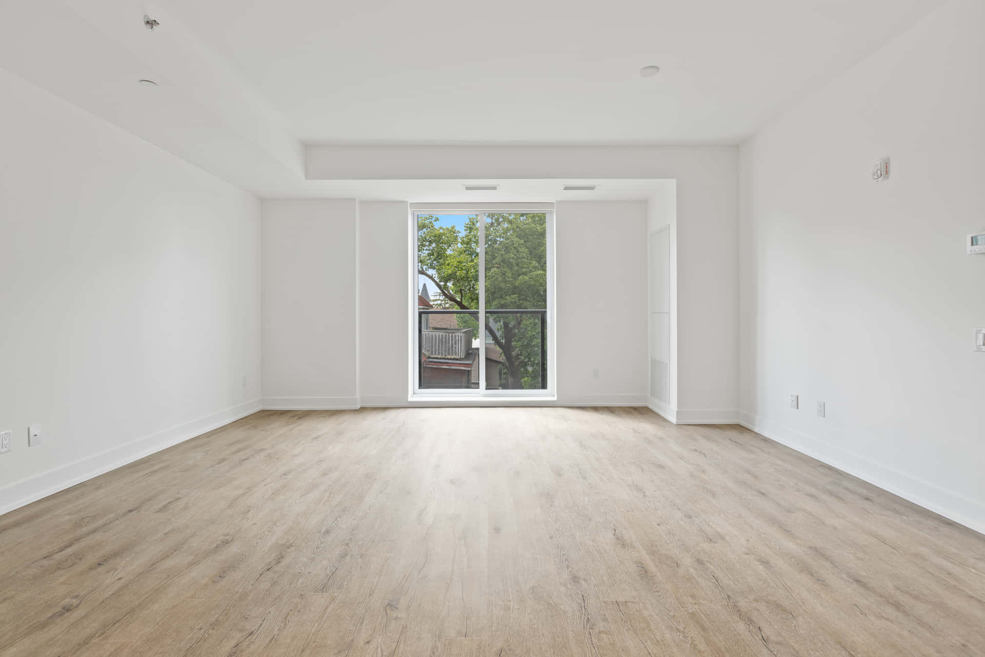 Empty Room With Balcony