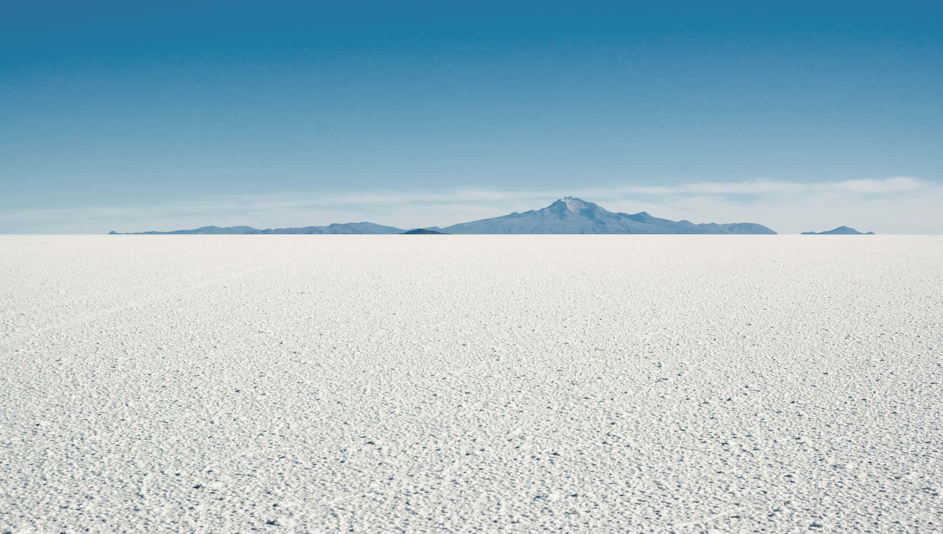 Empty Salt Flats Background
