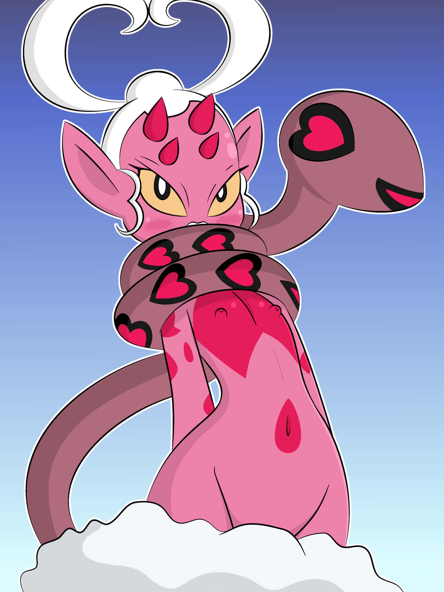 Enamorus Adorable Background