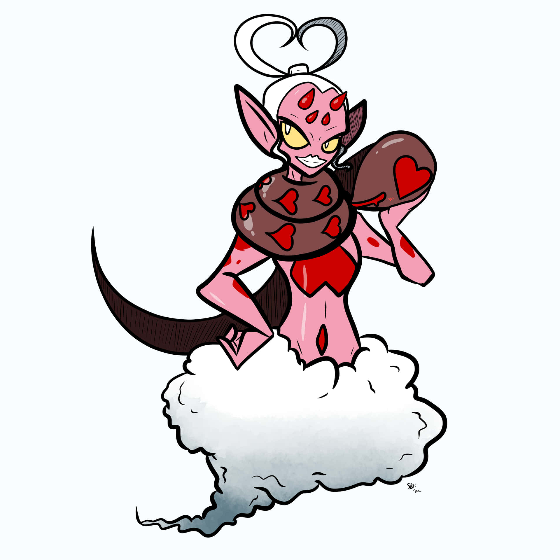 Enamorus Floating Background