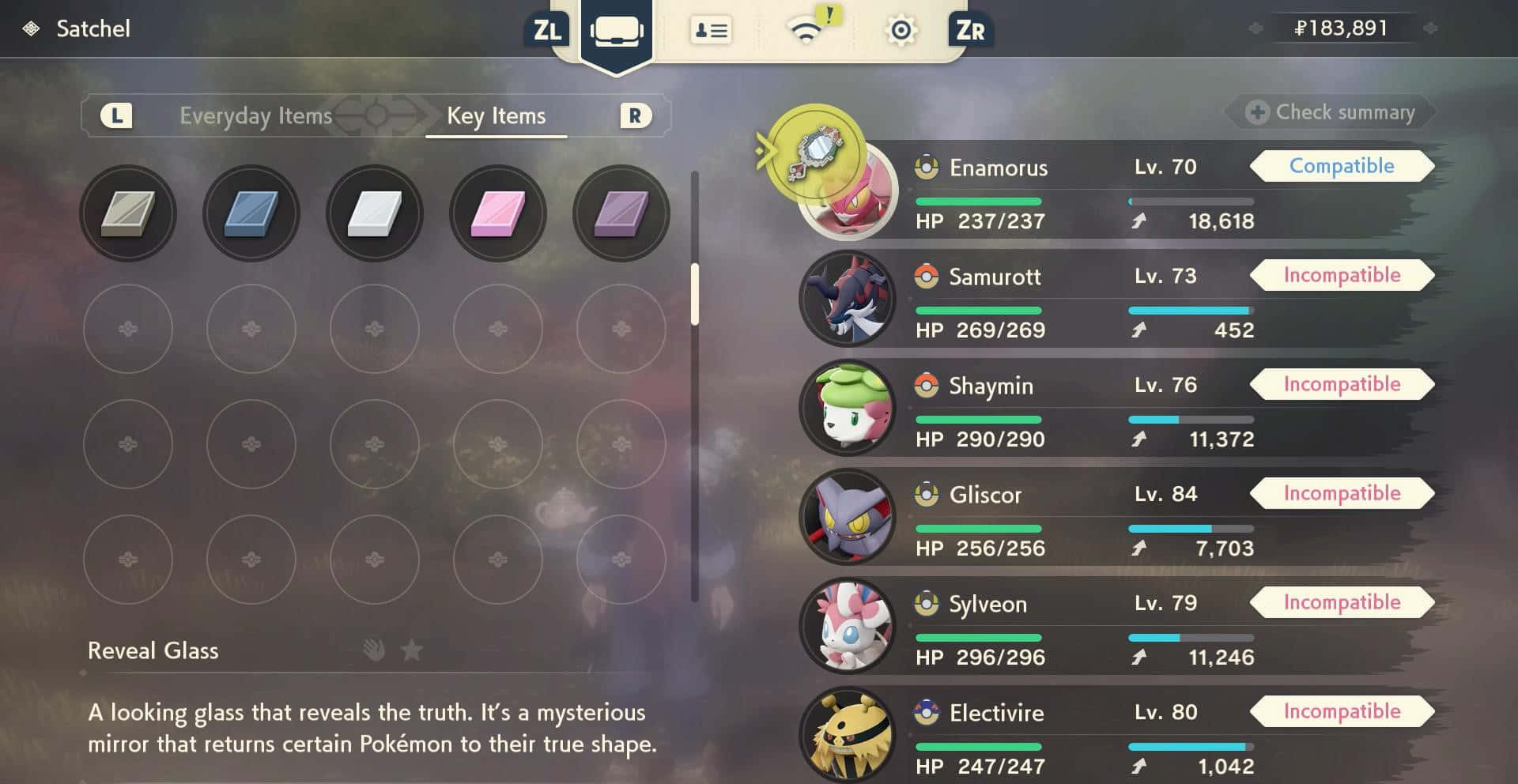 Enamorus Pokémon Arceus Ability Background