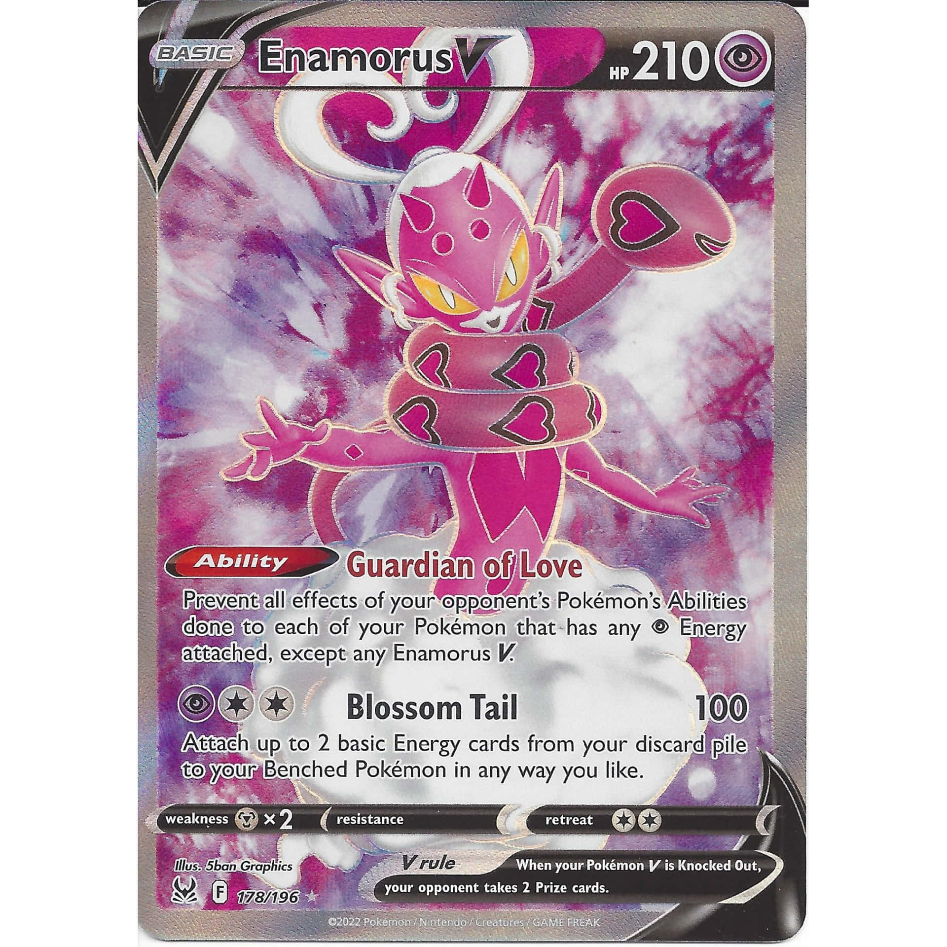 Enamorus Pokemon Card In High Resolution