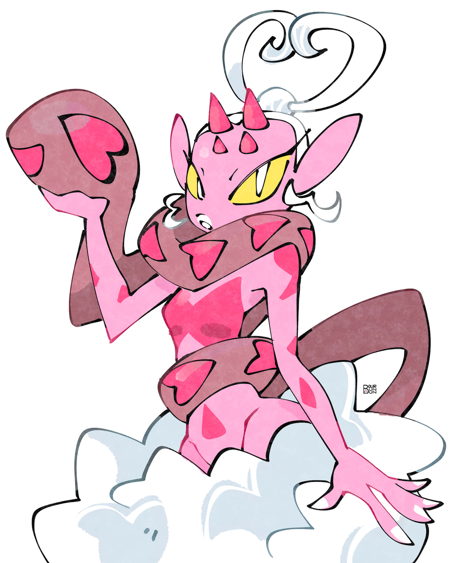 Enamorus Touching The Snake