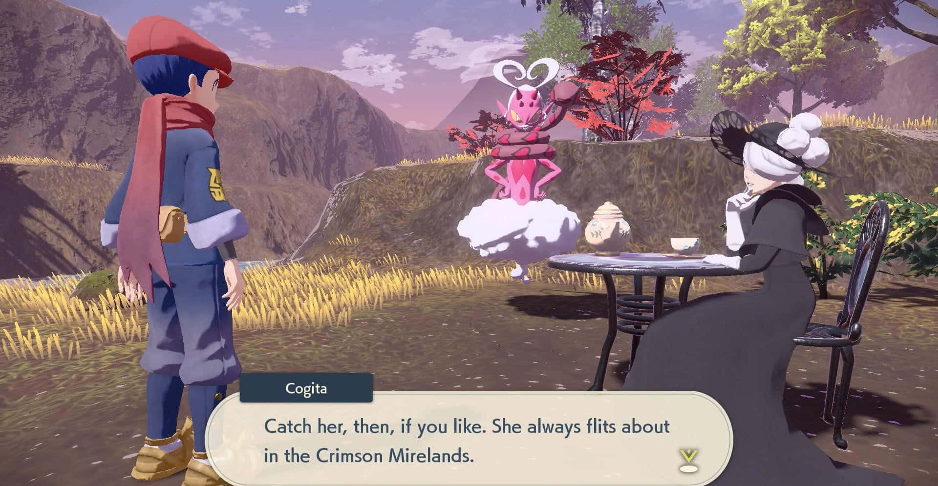 Enamorus With Pokémon Masters Background