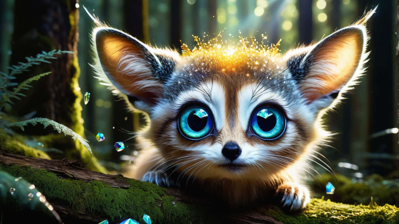 Enchanted Bush Baby Fantasy Forest