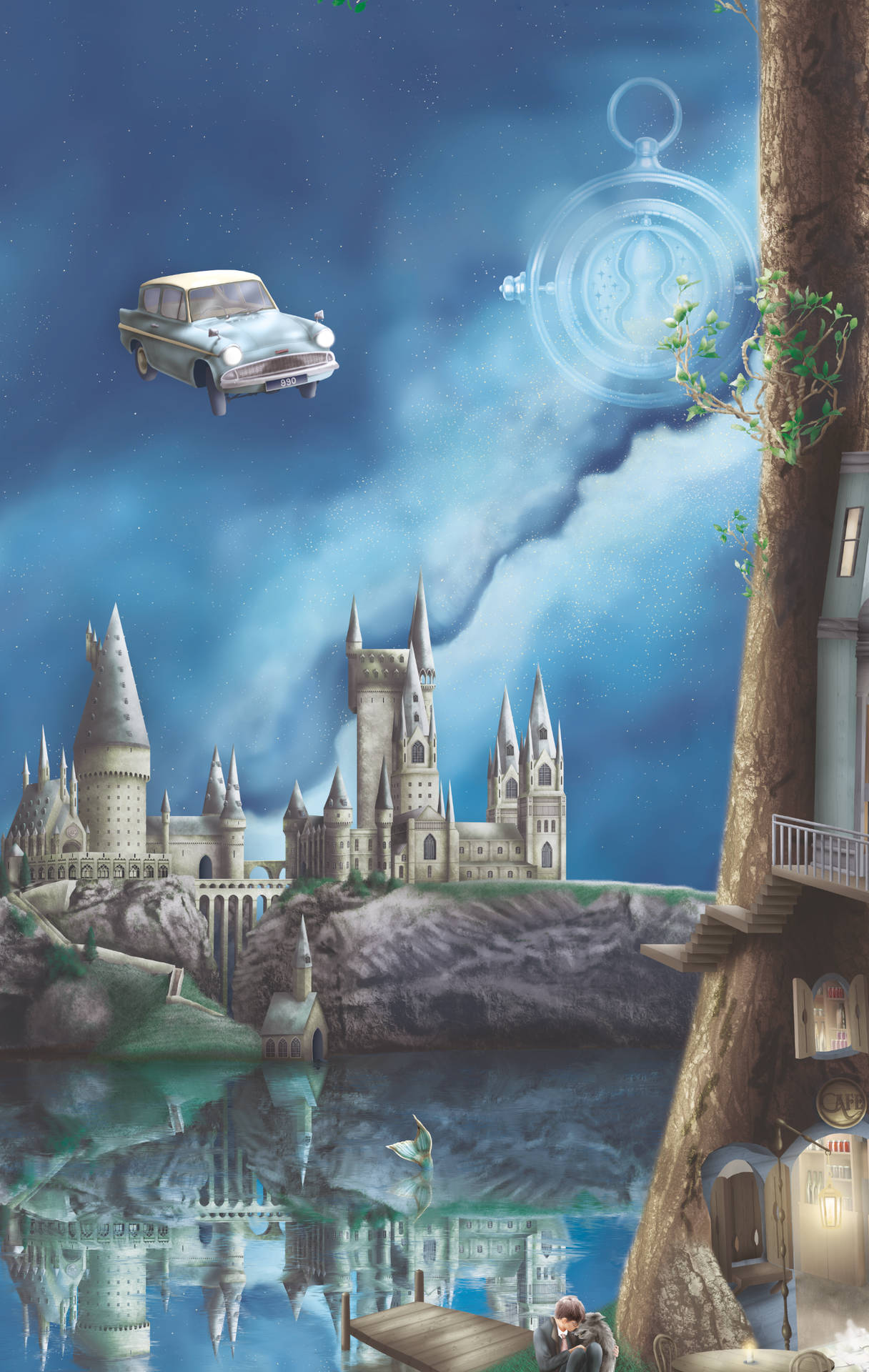 Enchanted Car In Harry Potter