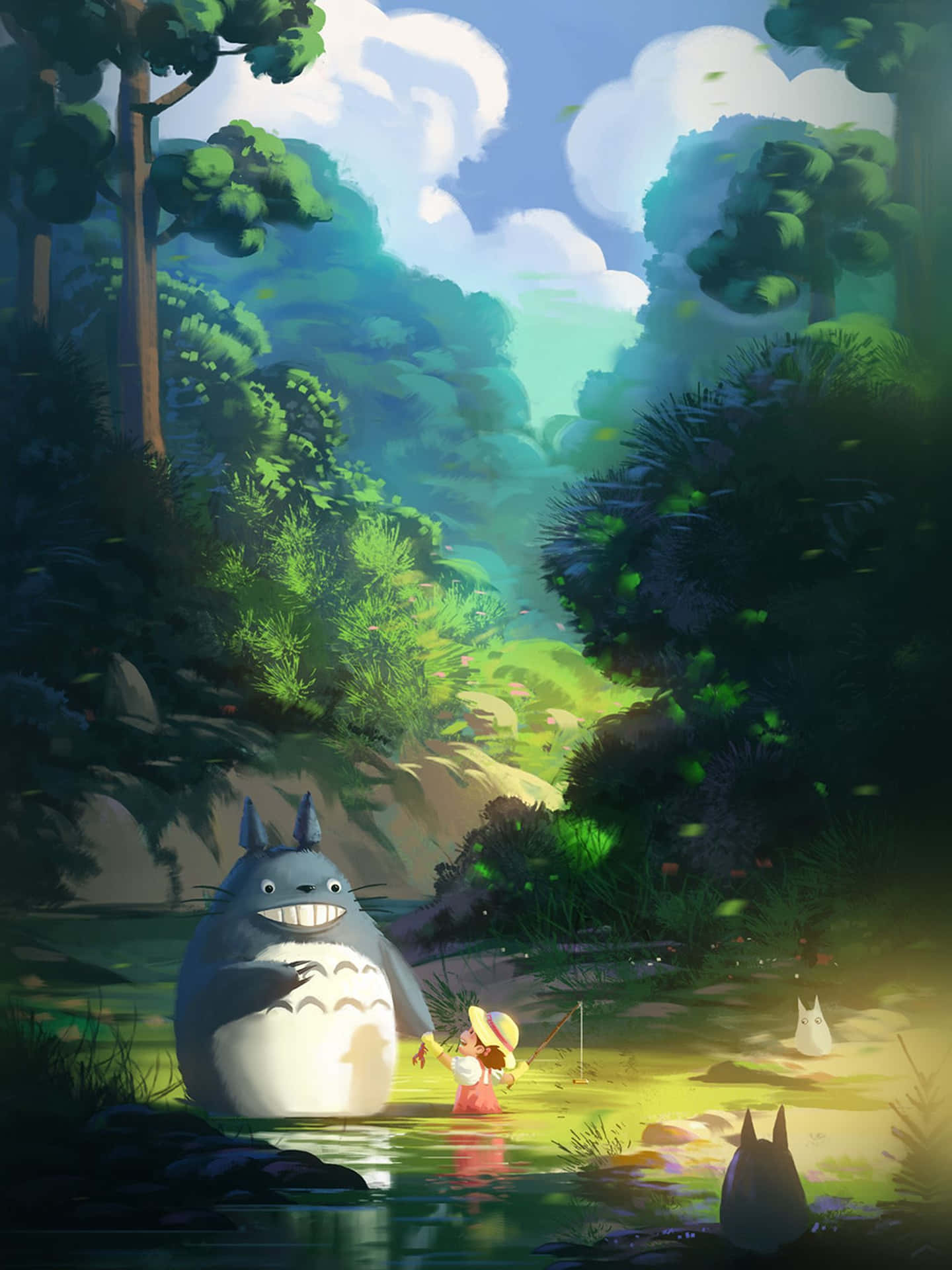 Enchanted_ Forest_ Fishing_with_ Friends Background