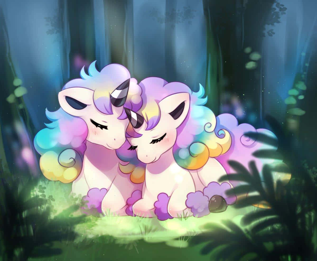 Enchanted Forest Rapidash Pair