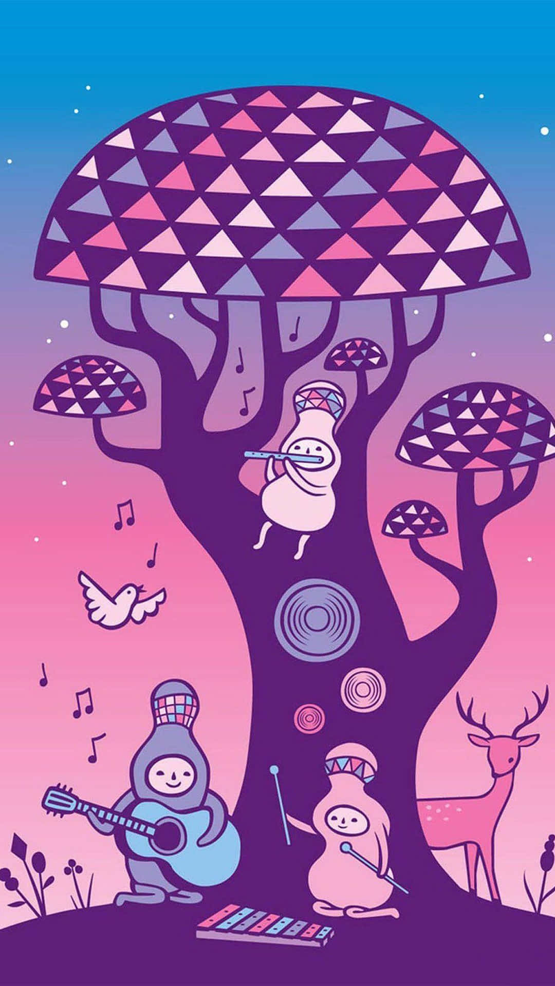 Enchanted_ Musical_ Forest_ Creatures_ Art