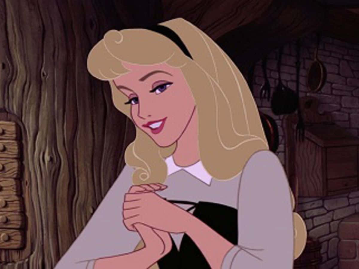 Enchanted Sleep: Princess Aurora From Disney's Sleeping Beauty Background