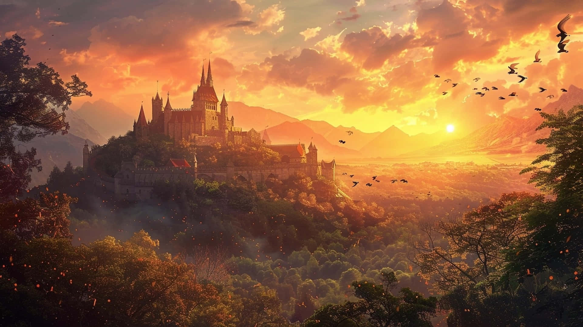 Enchanted_ Sunset_ Castle_ View.jpg Background