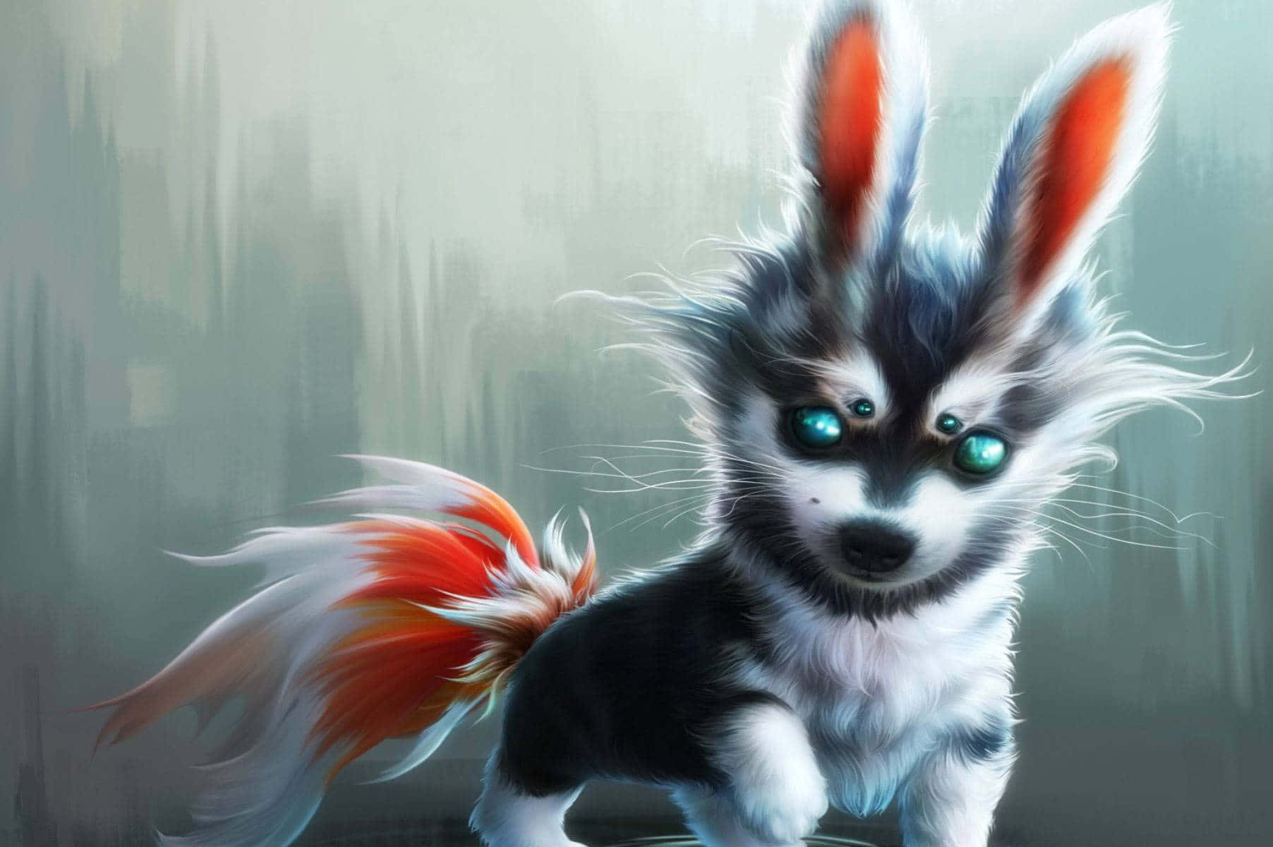 Enchanting_ Anime_ Wolf_ Pup.jpg Background