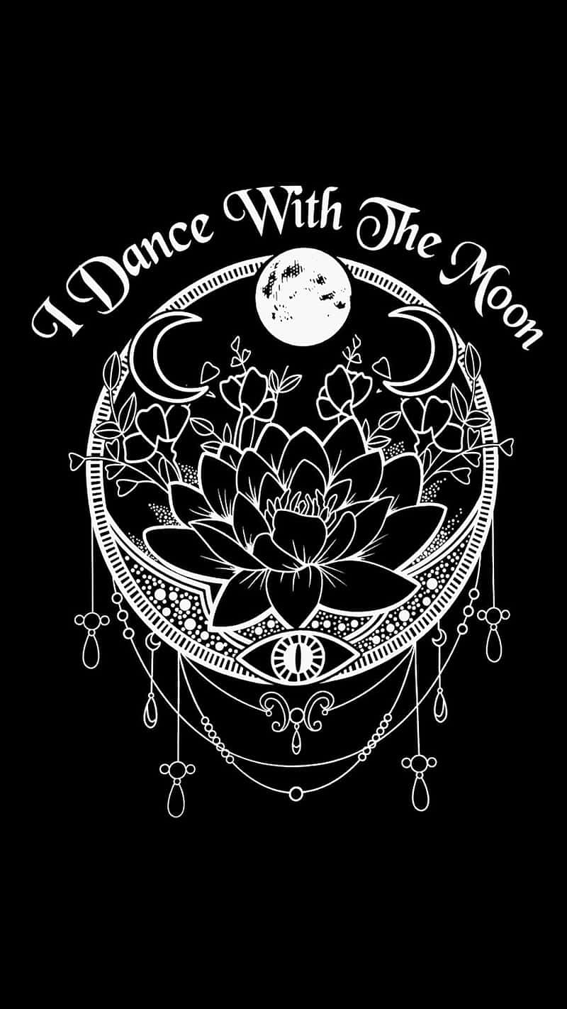 Enchanting Cute Witchy Decorative Circle Piece\ Background