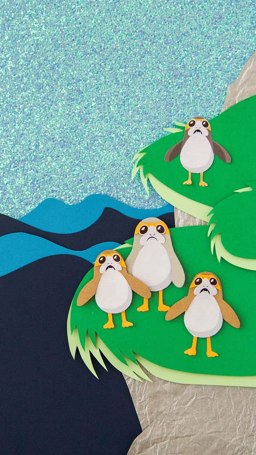 Enchanting Disney Characters Gathering Background