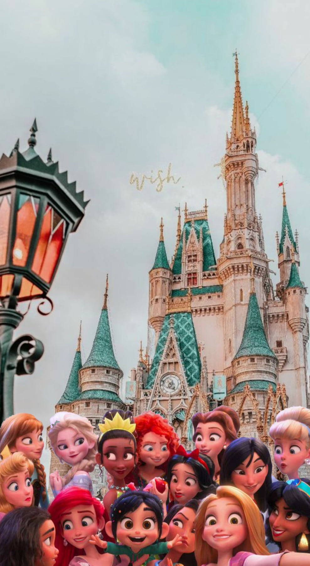 Enchanting Disney Princesses On Disney Phone Background
