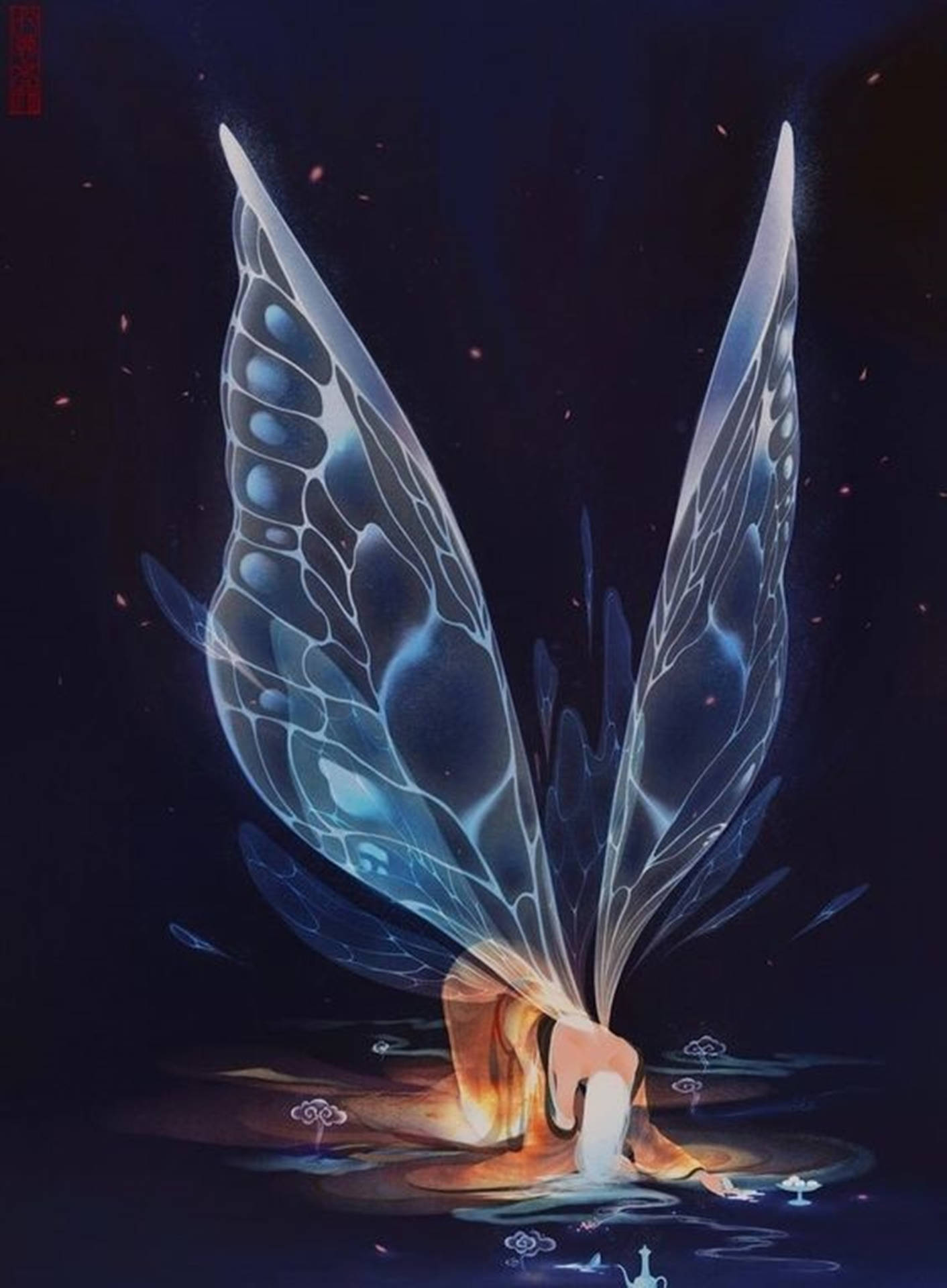 Enchanting Fairy Fantasy Painting – Unique Cool Pfp Background