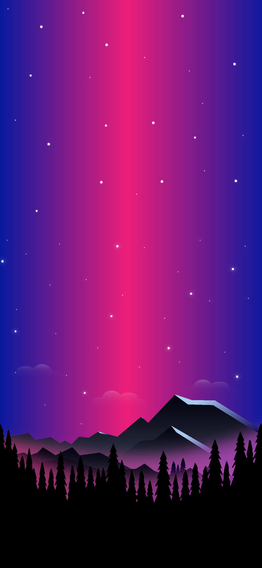 Enchanting Pixel Landscape Background