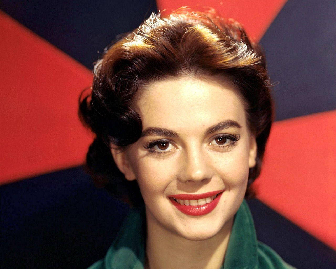 Enchanting Portrait Of American Actress Natalie Wood