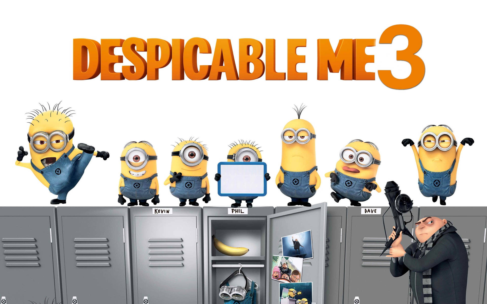 Enchanting Poster Of Despicable Me 3