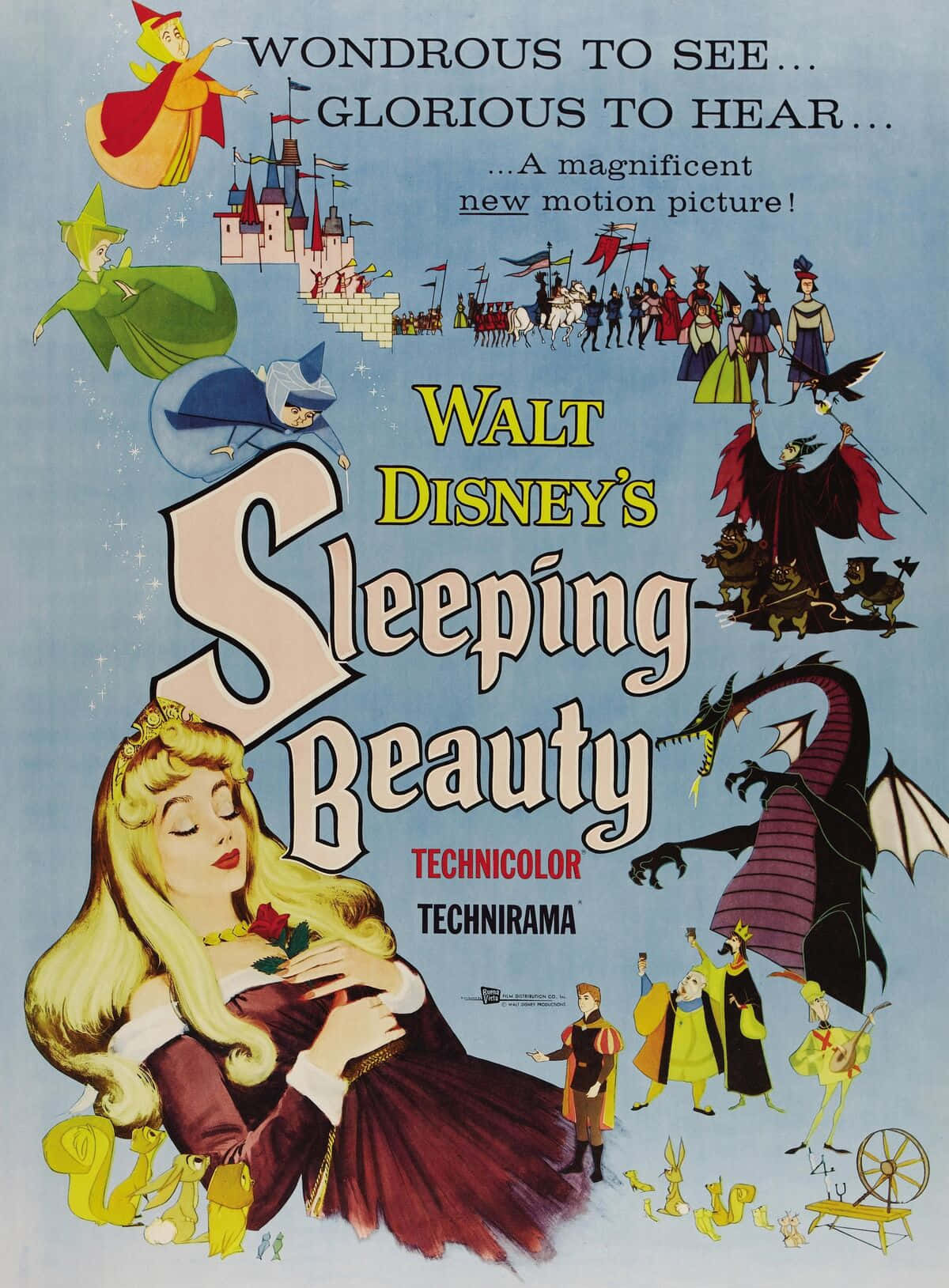 Enchanting Sleepinv Beauty In Slumber Background