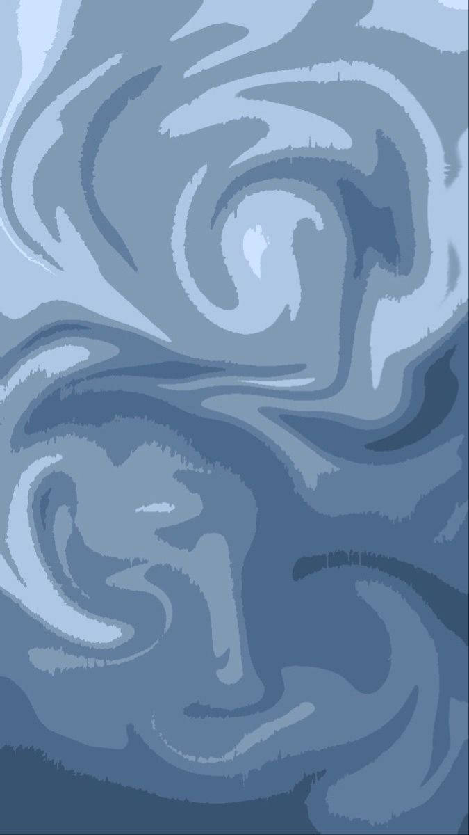 Enchanting Swirl Of Periwinkle Blue