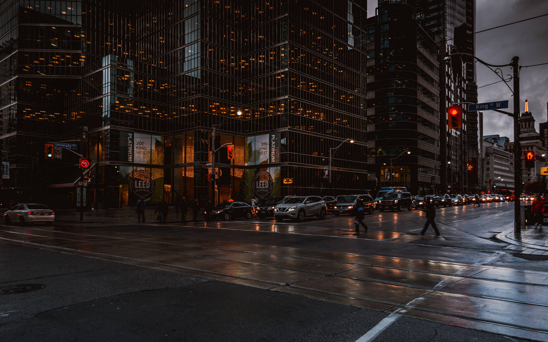 Enchanting Twilight Over Downtown Toronto