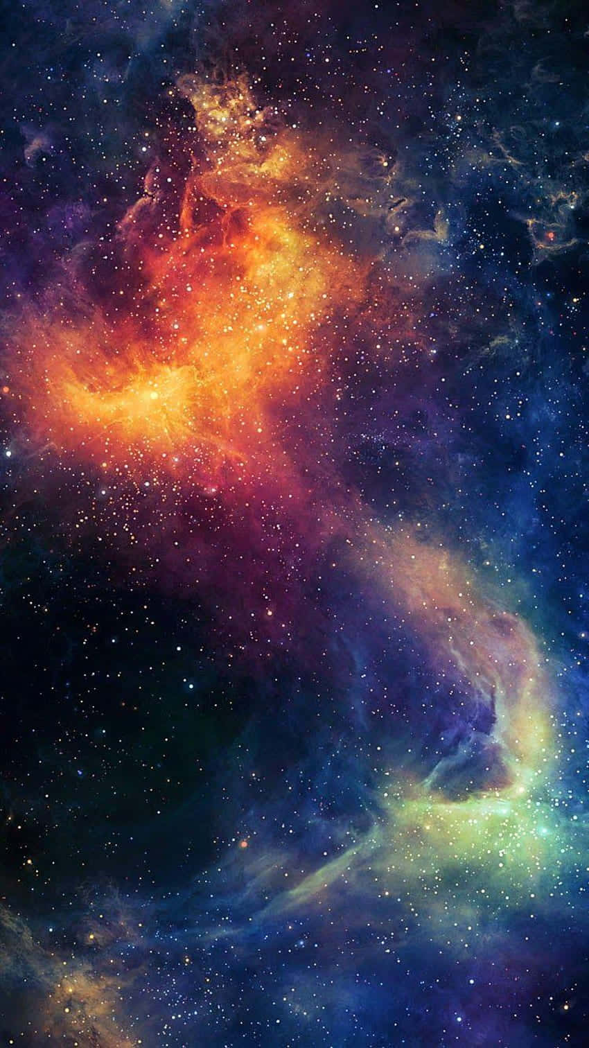 Encounter The Beauty Of The Trippy Galaxy Background