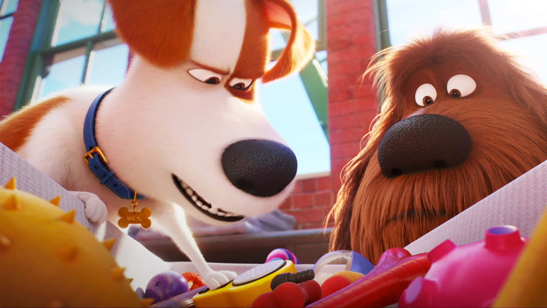 Endearing Canines From The Secret Life Of Pets 2 Background