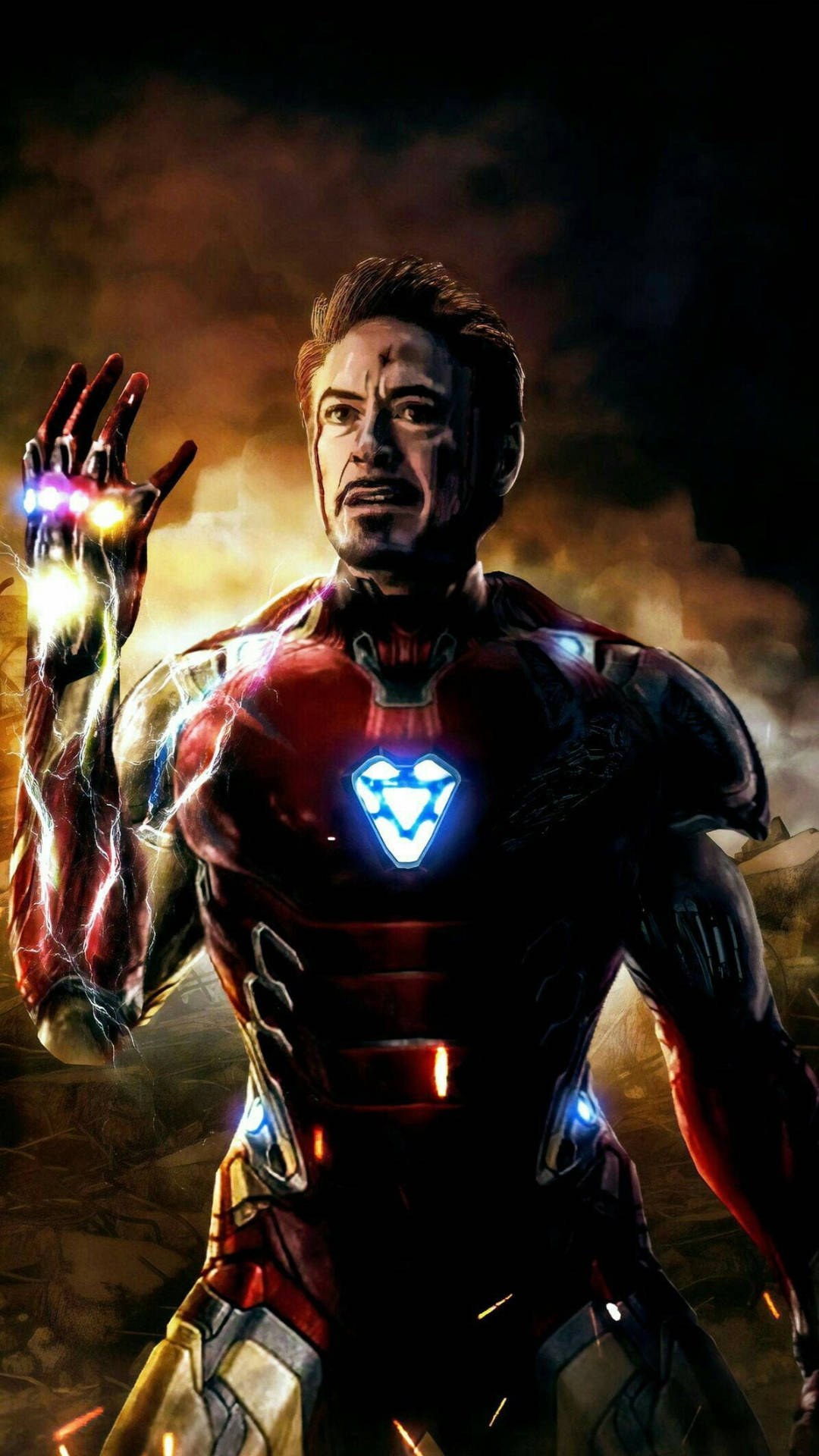 Endgame Iron Man Android Background