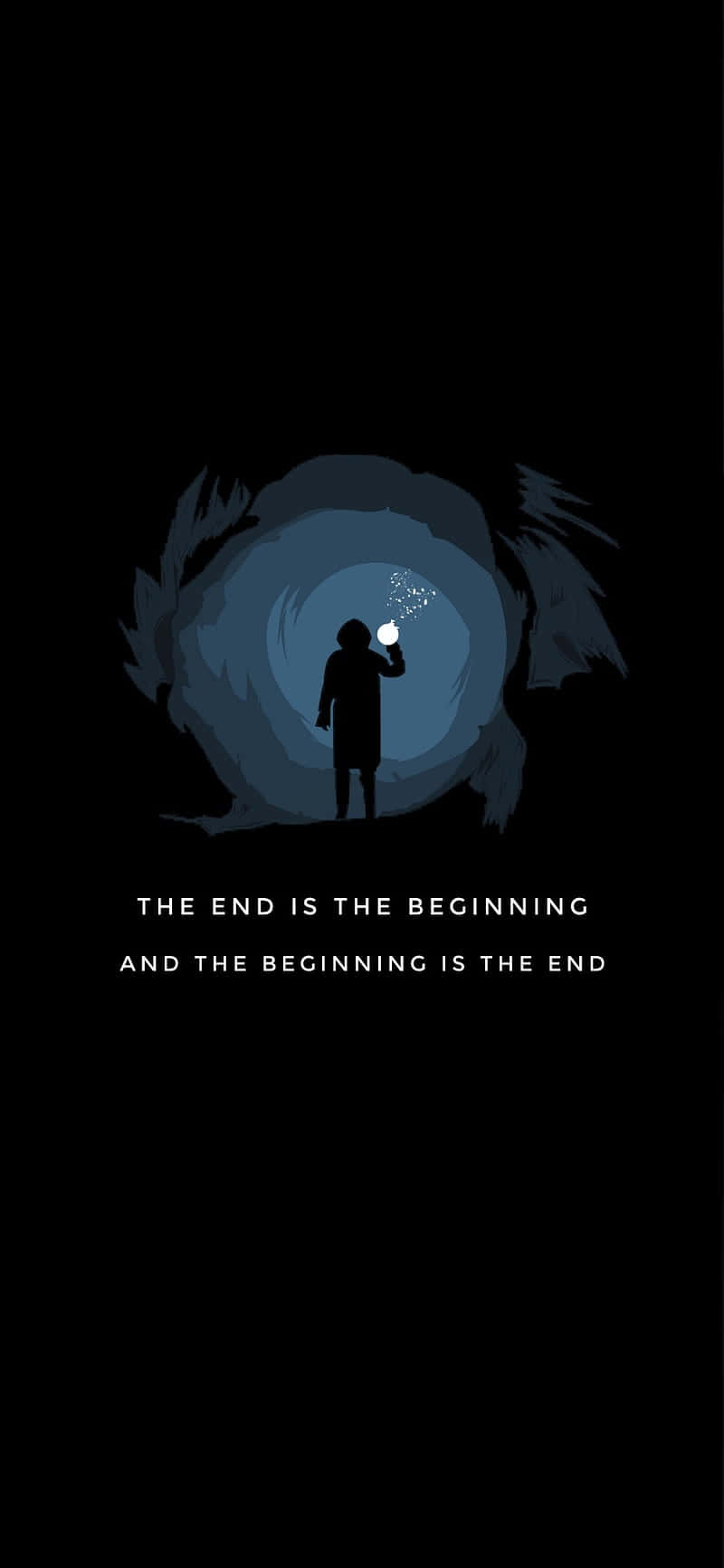 Endings And Beginnings Are Connected Background