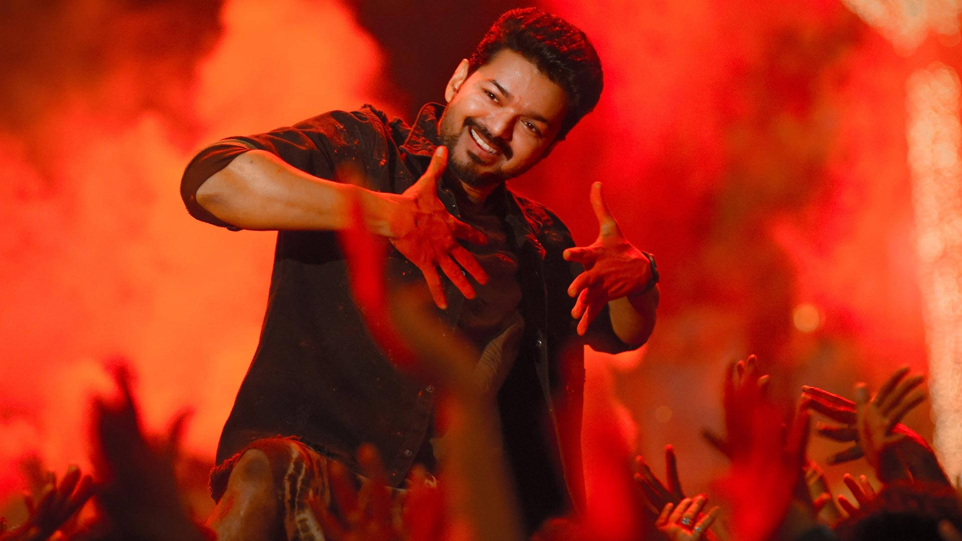 Energetic Thalapathy Hd In Action