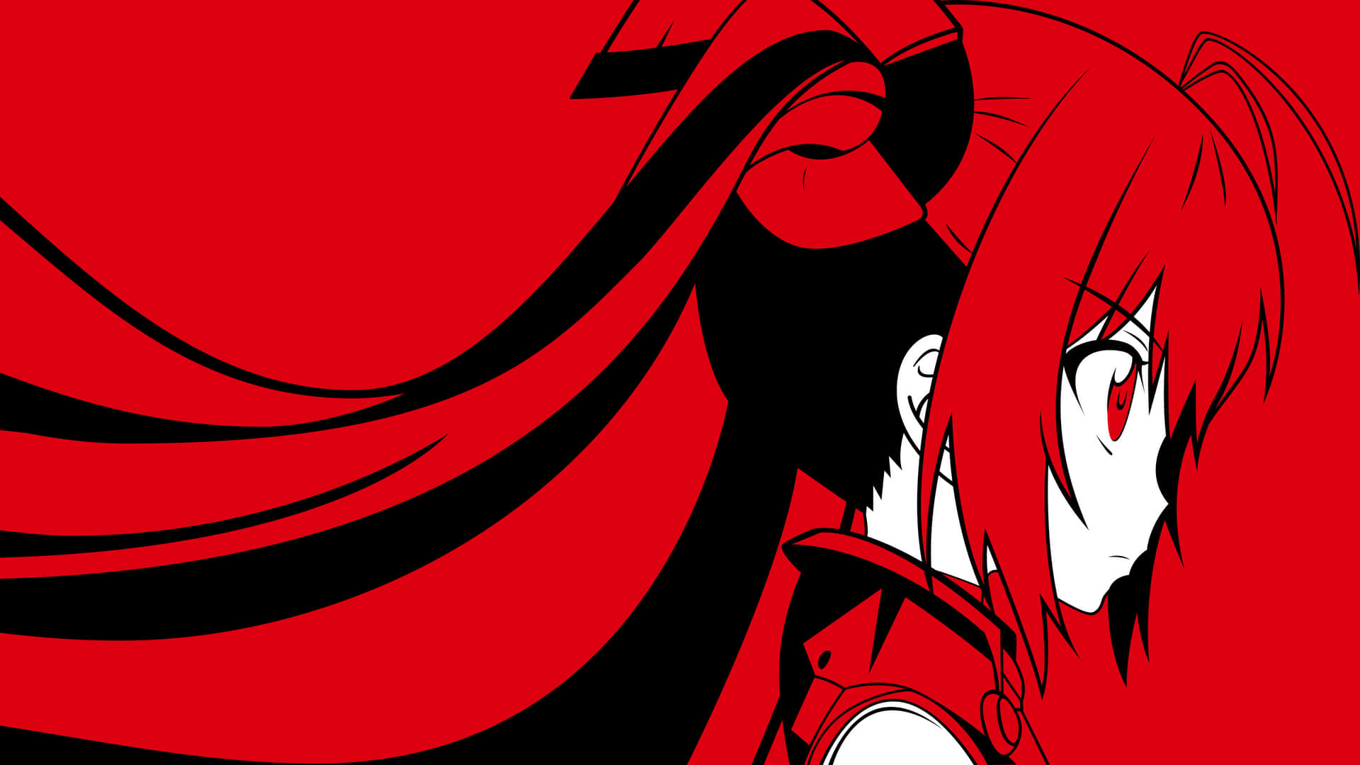 Energizing Red Aesthetic Of Hatsune Miku - Vibrant Pfp Image Background