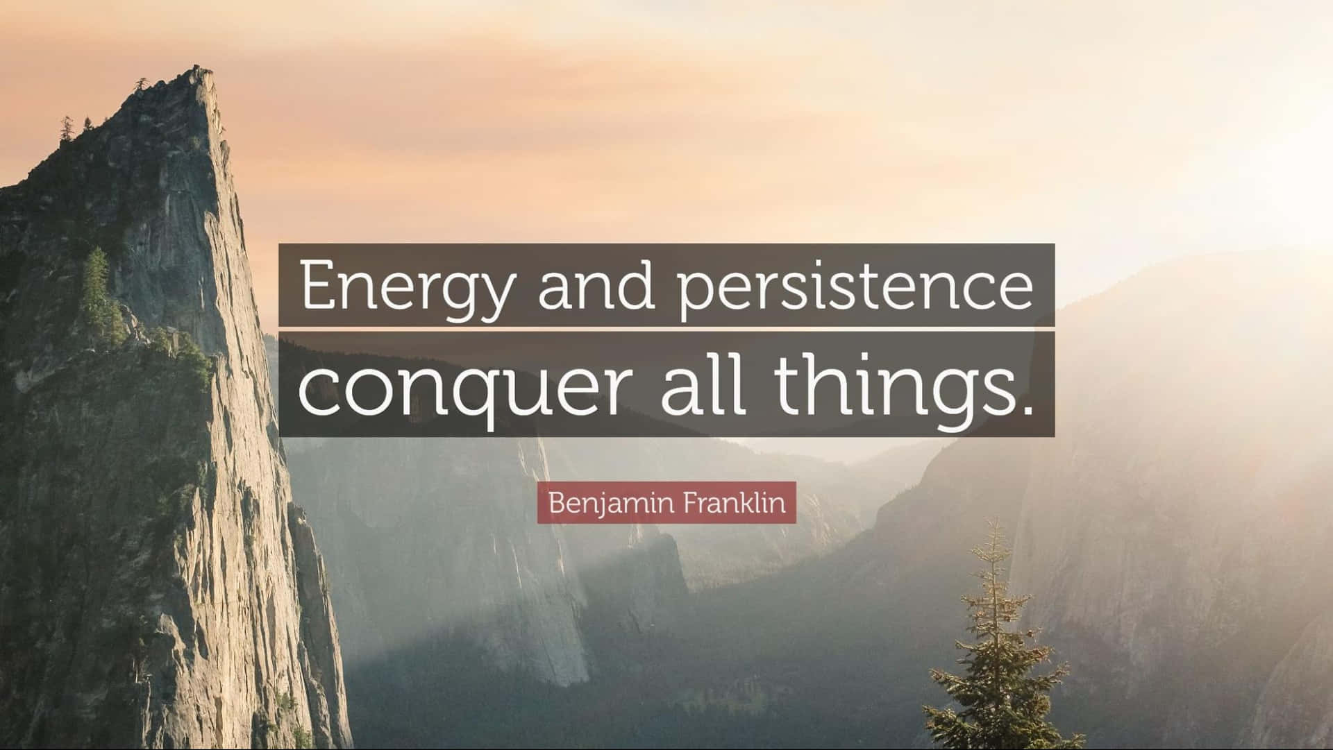 Energy And Being Persistent Background