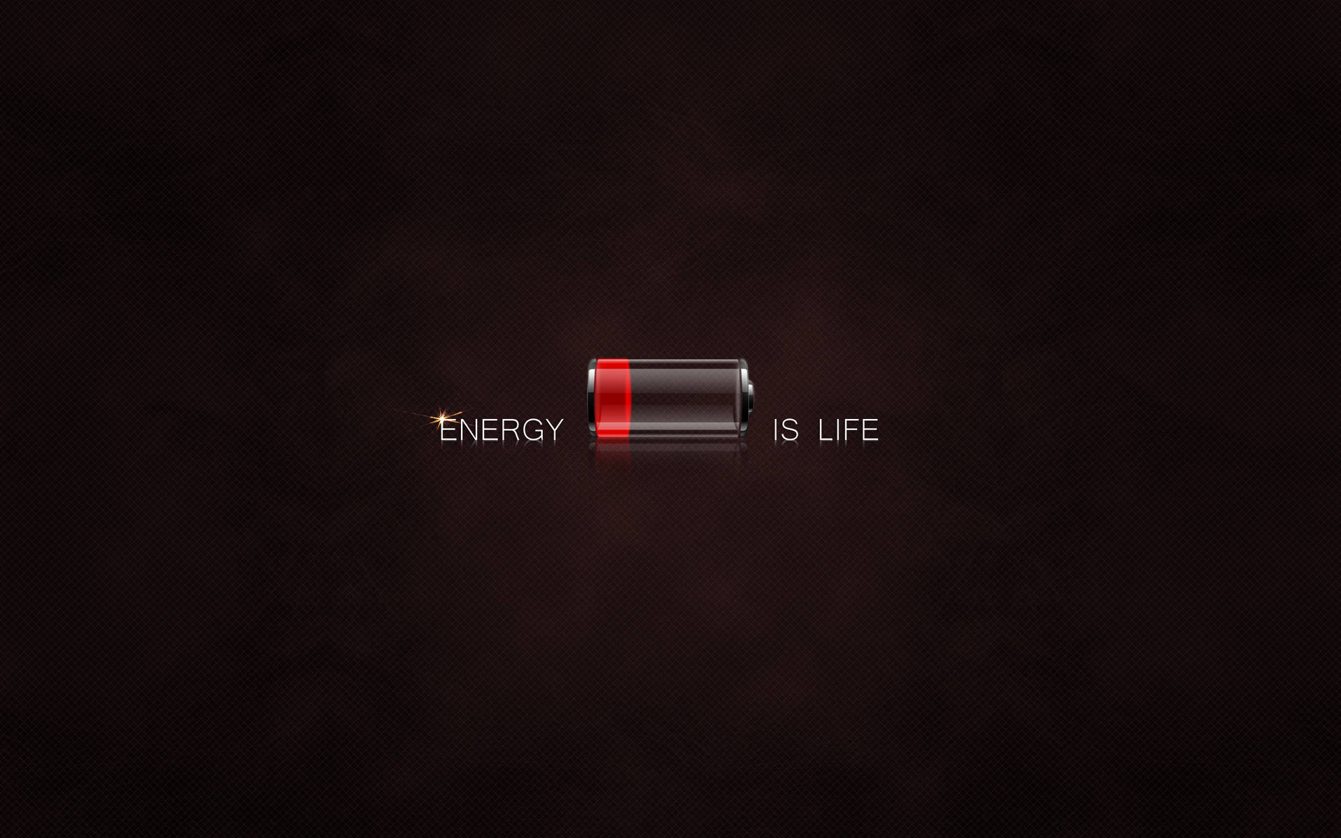 Energy Is Life Background