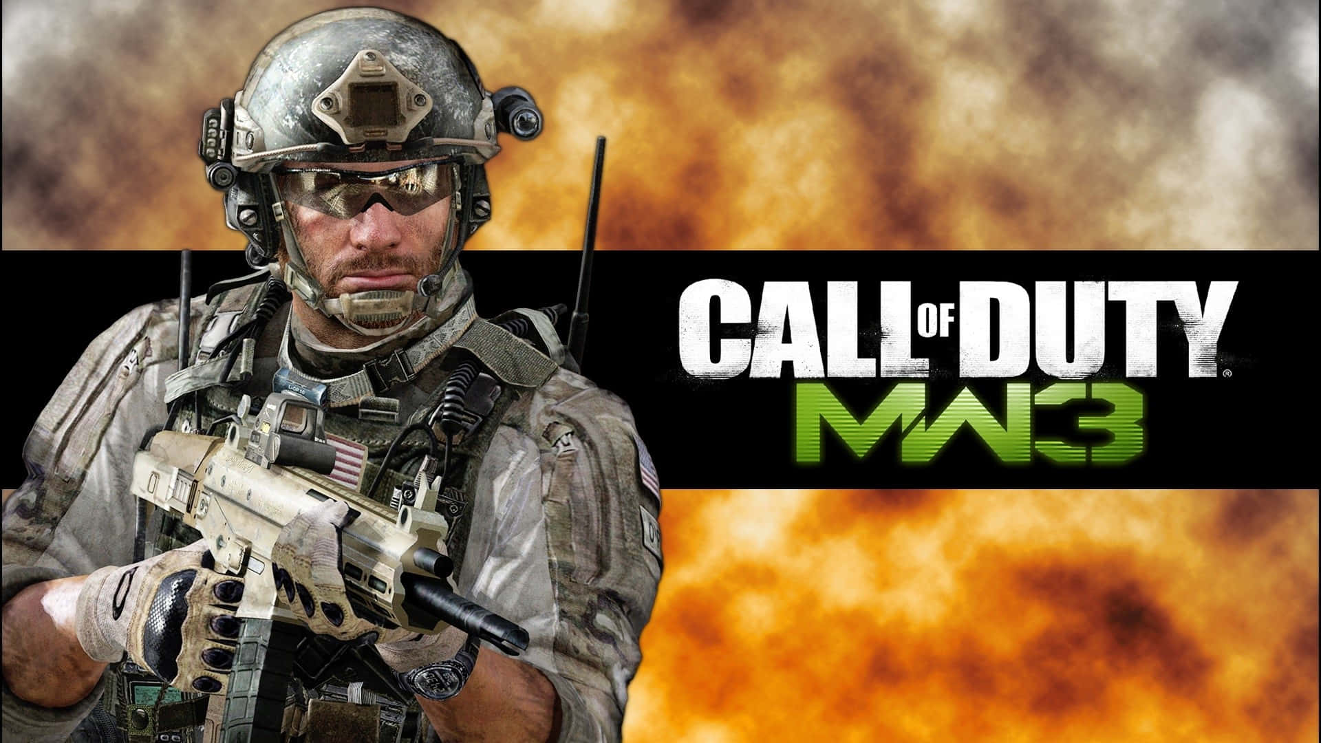 Engage In All-out War With Call Of Duty Modern Warfare Hd. Background