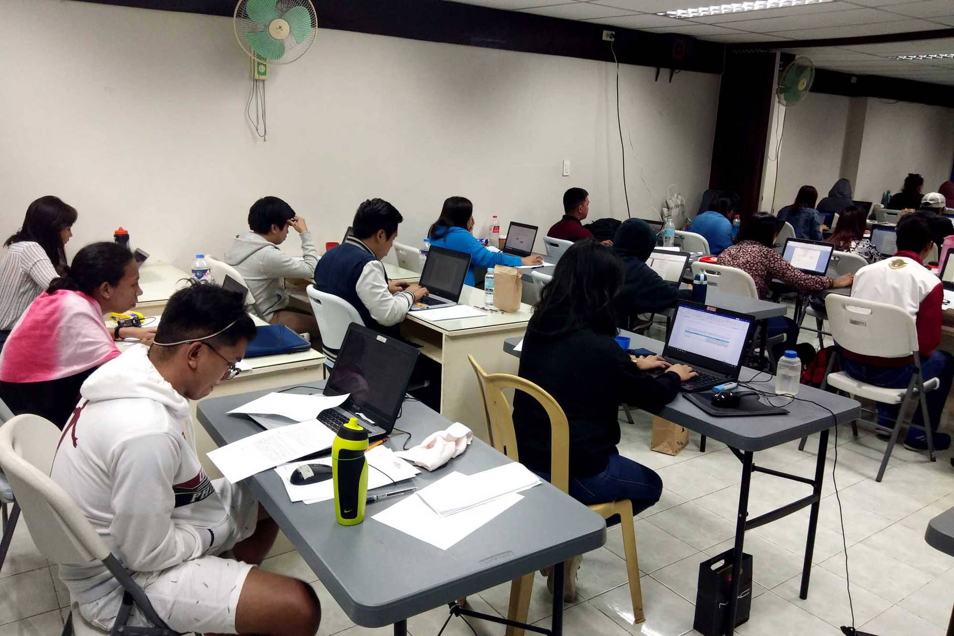 Engaged Students At A Comprehensive Lecture