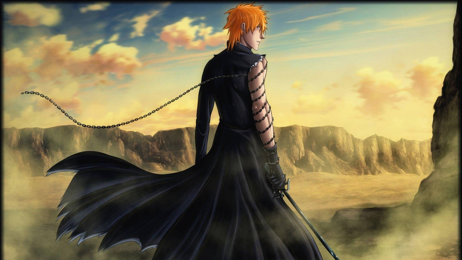 Engaging Battle With Swordsmen In Bleach Anime Series