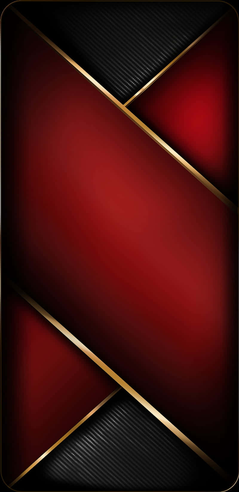 Engaging Patterns Of Red And Gold